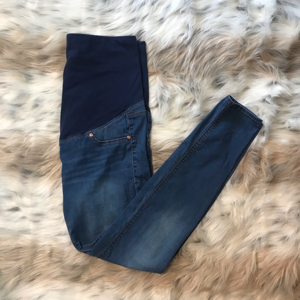 MAMA Super Skinny Maternity Jeans - H&M Size 16